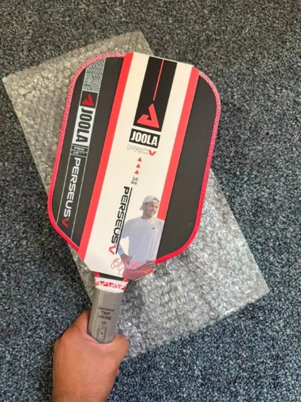 JOOLA Perseus Pro V 16mm Pickleball Paddle Red – New – Free Shipping USA